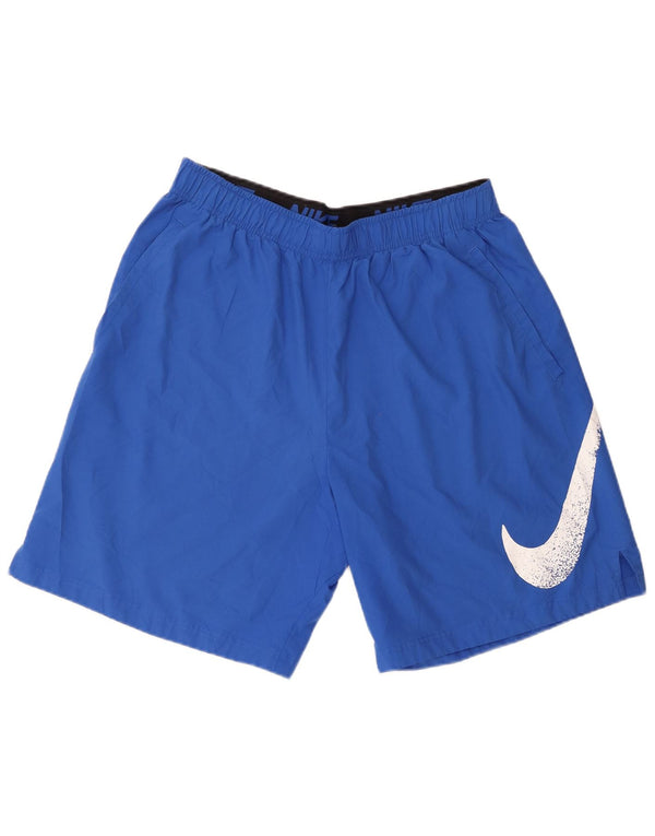 Pantaloncini sportivi Nike Dri Fit Graphic Sport da uomo XL blu poliestere
