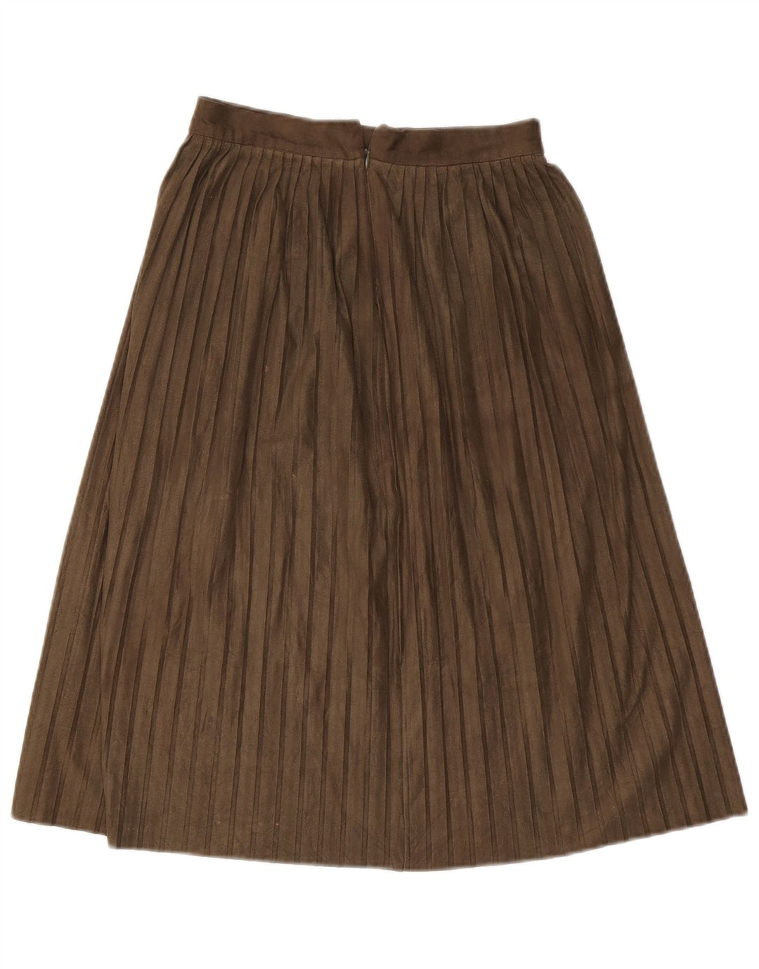 Gonna a trapezio da donna Zara piccola W26 poliestere kaki