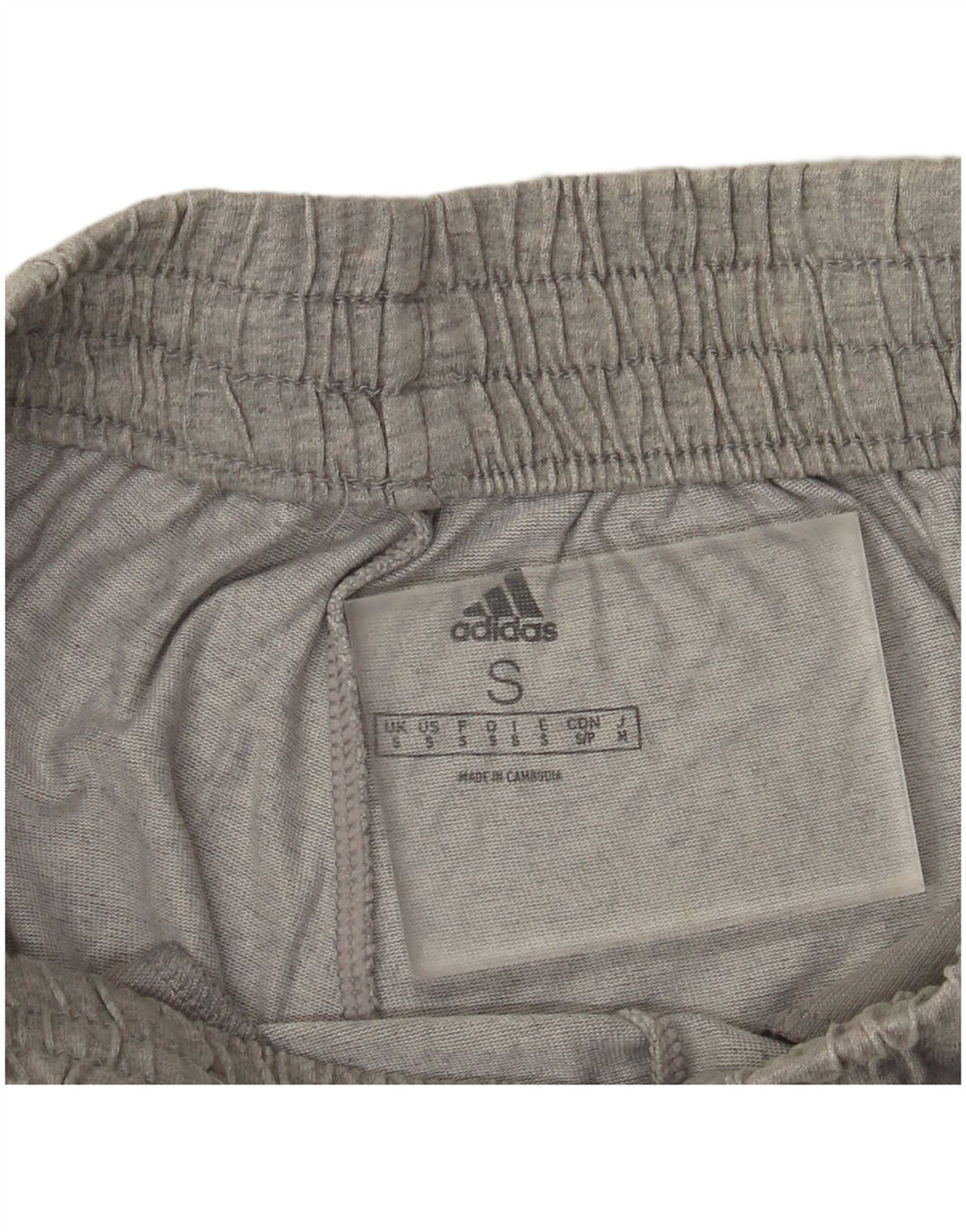 Pantaloncini sportivi Adidas da uomo piccoli grigi