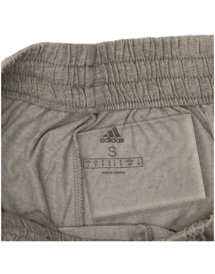 Pantaloncini sportivi Adidas da uomo piccoli grigi