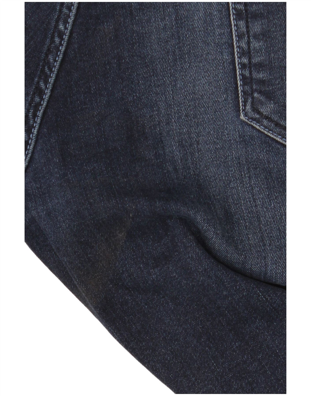 Jeans slim invecchiati da uomo French Connection W36 L28 cotone blu navy