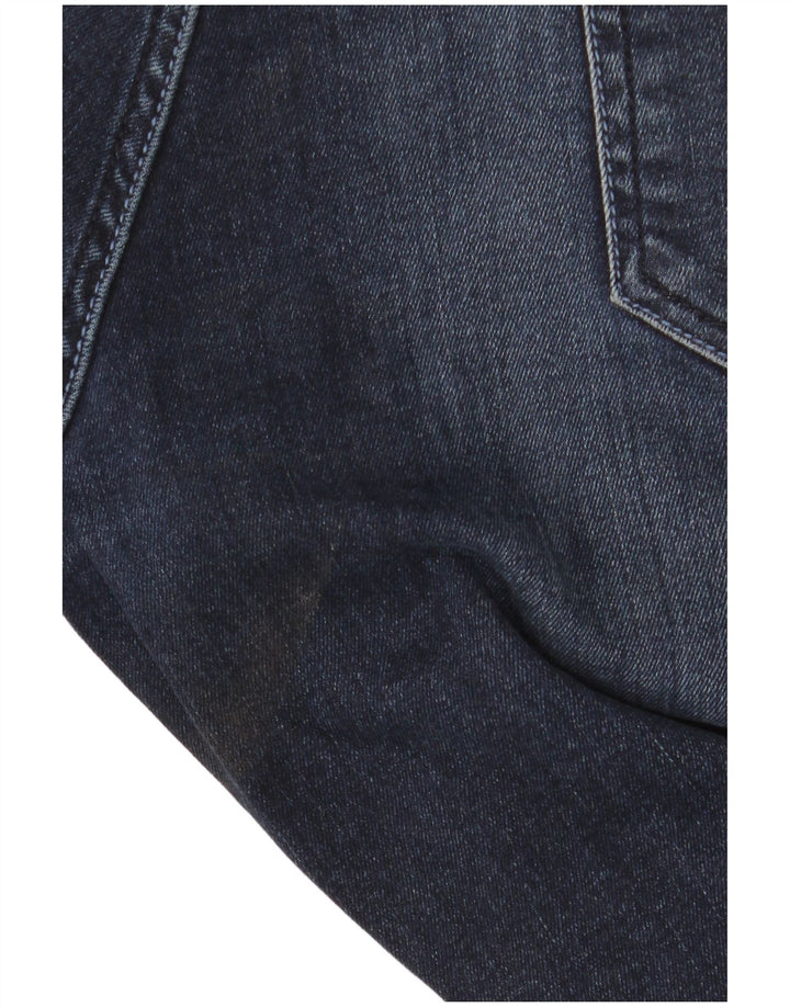 Jeans slim invecchiati da uomo French Connection W36 L28 cotone blu navy