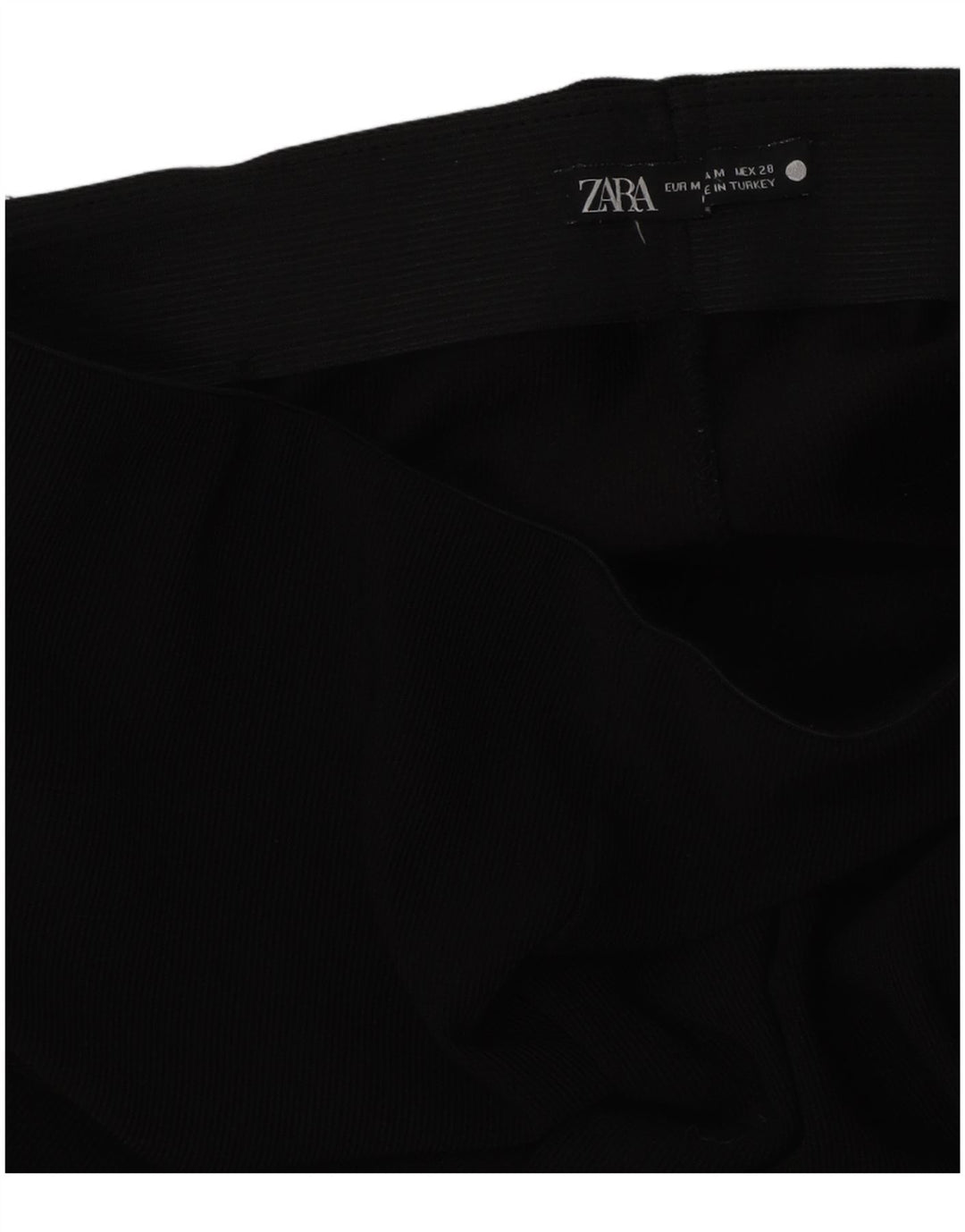 Pantaloni Bootcut da Donna ZARA Medi W28 L32 Neri