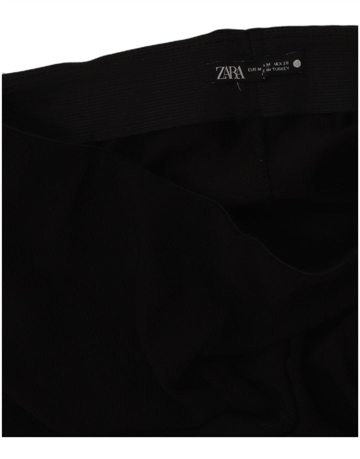 Pantaloni Bootcut da Donna ZARA Medi W28 L32 Neri