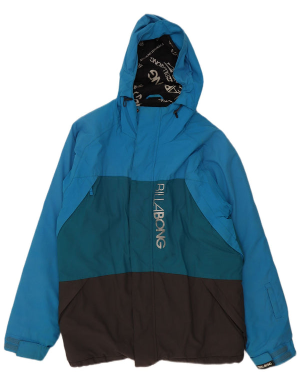 Giacca da sci grafica da uomo Billabong UK 38 Medium multicolore Colourblock