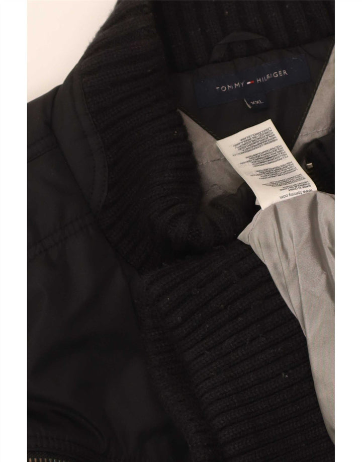 Giubbotto bomber da uomo Tommy Hilfiger UK 44 2XL nylon nero