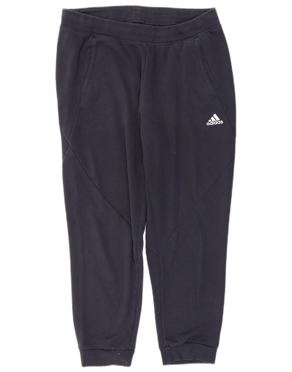 Pantaloni da tuta da donna Adidas Joggers UK 16/18 Large Blu Navy