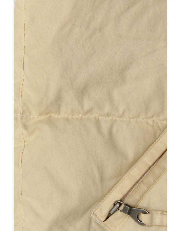 Gilet imbottito da uomo Murphy & Nye UK 38 medio bianco sporco