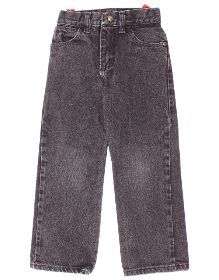 Jeans slim da ragazzo Wrangler 7-8 anni W22 L20 cotone grigio