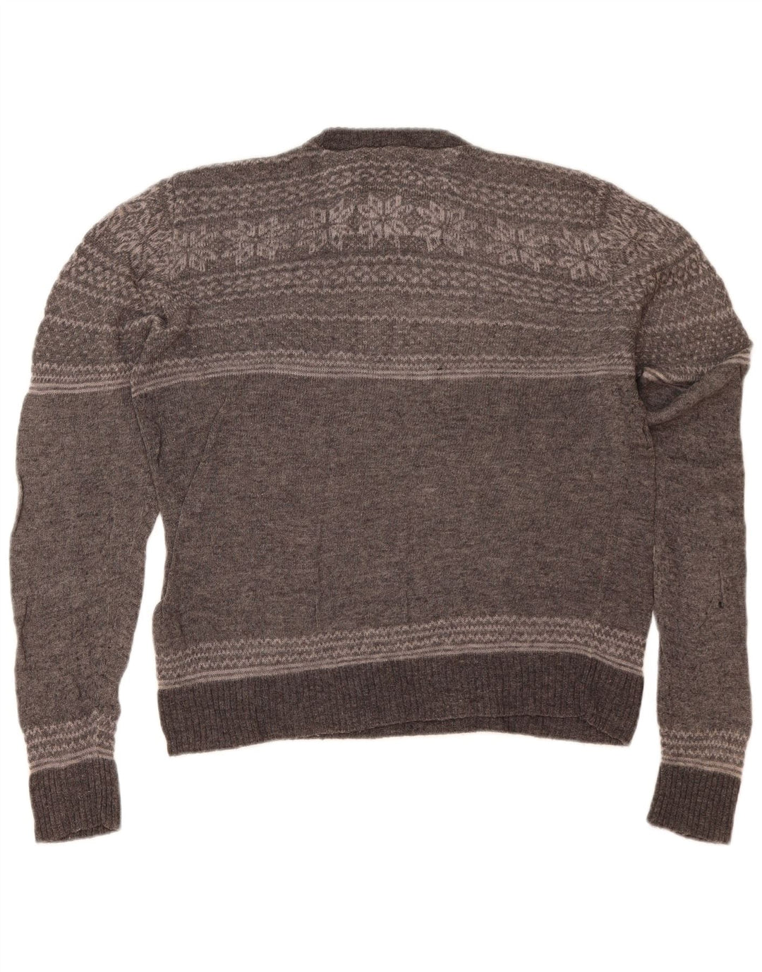 Maglione maglione girocollo da donna Marks & Spencer UK 14 Grigio medio