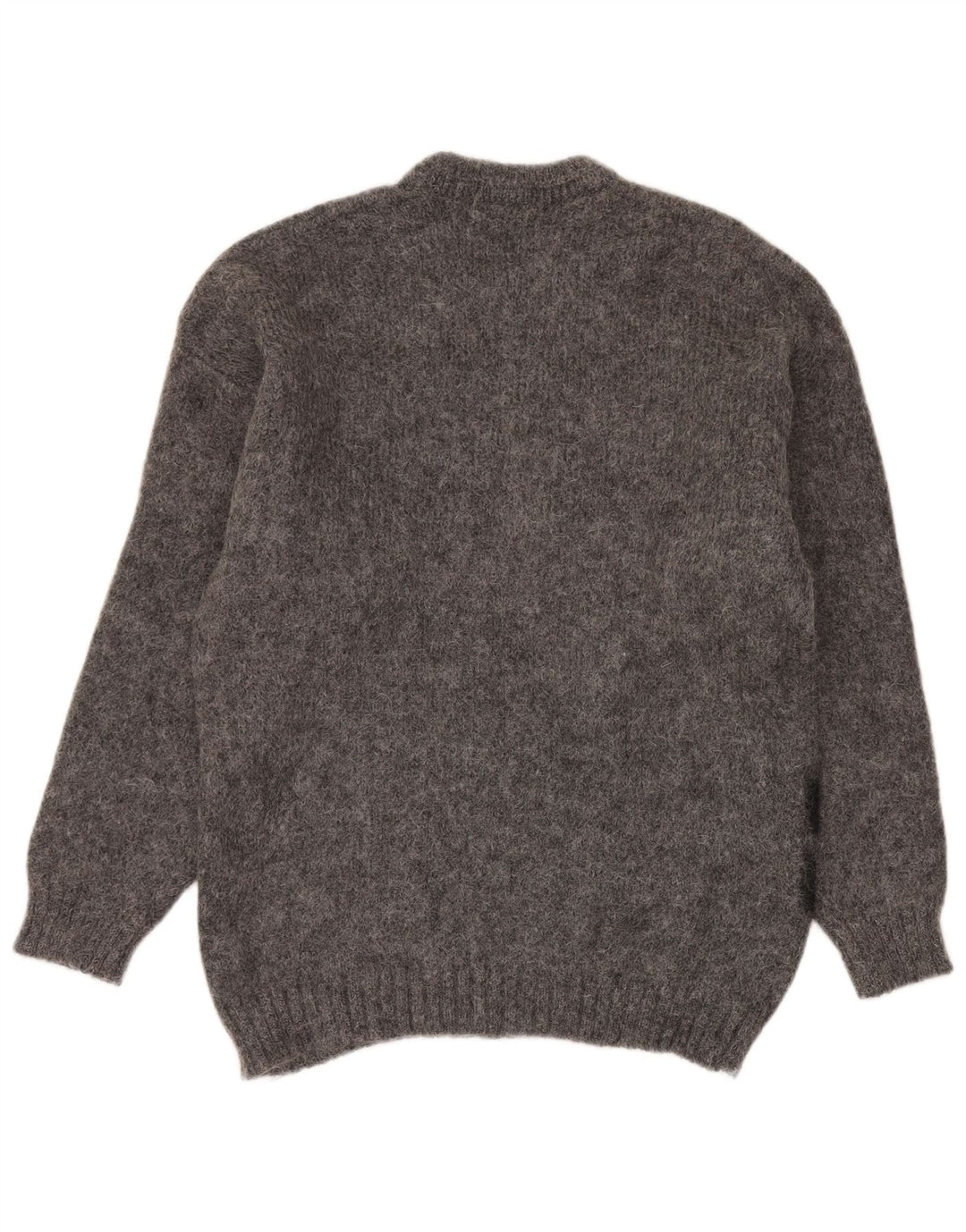Maglione maglione girocollo da uomo Nagpal grigio medio geometrico