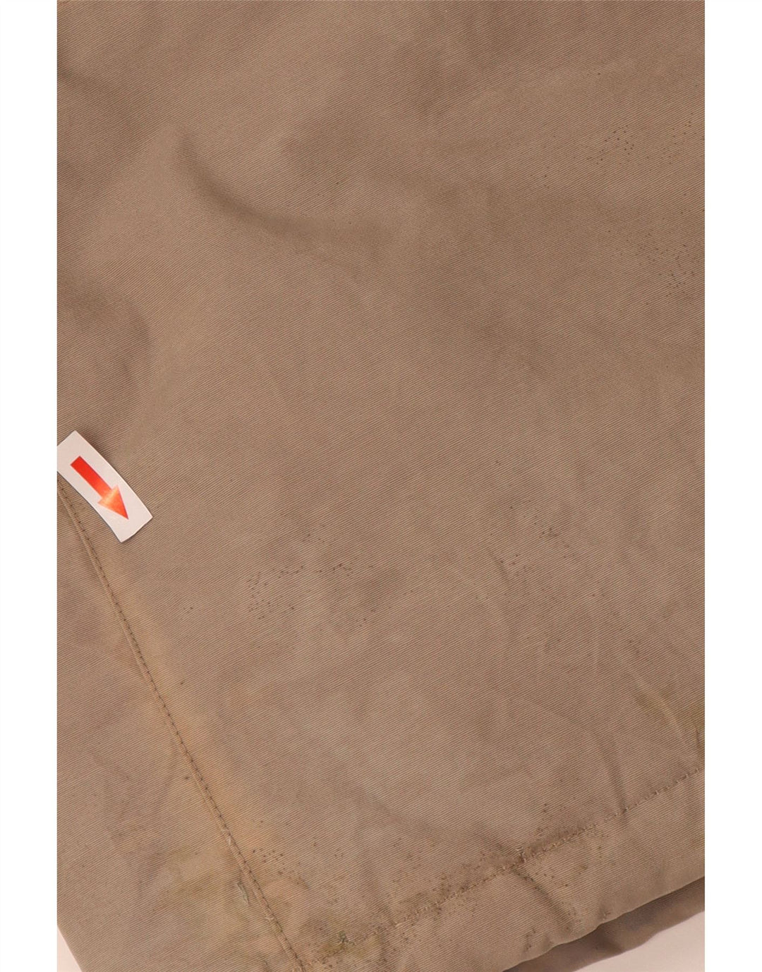 Giacca imbottita con cappuccio da bambino Woolrich 9-10 anni in nylon grigio