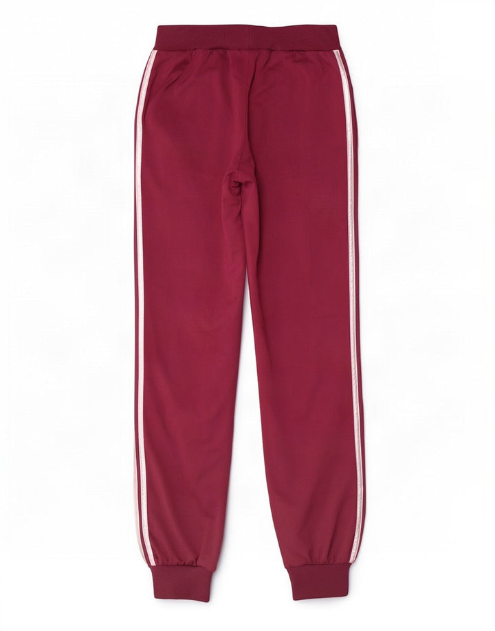 Pantaloni da tuta da donna Adidas Joggers UK 16 Large Maroon Poliestere