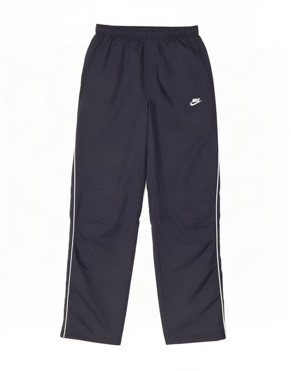 Pantaloni della tuta da ragazzo Nike 13-14 anni in nylon blu navy