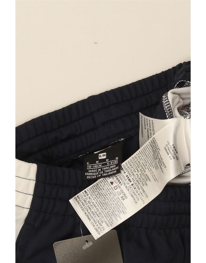 Pantaloni della tuta da ragazzo Nike 5-6 anni Medium Navy Blue Colourblock