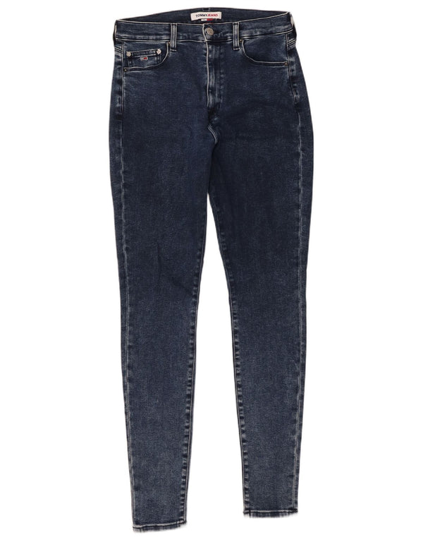 Jeans skinny a vita alta Sylvia da donna Tommy Hilfiger W32 L34 cotone blu