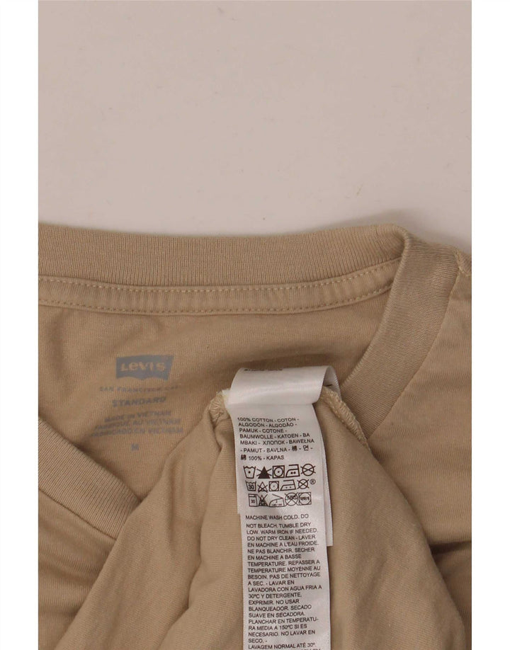T-shirt grafica da uomo con vestibilità standard Levi's, in cotone beige medio
