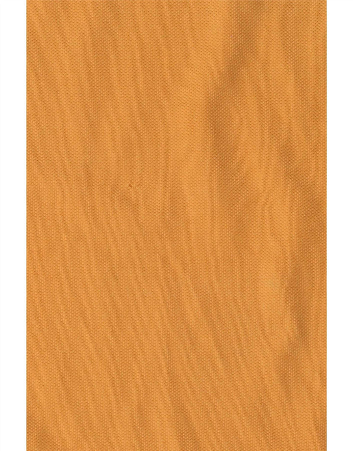 Polo da uomo Tommy Hilfiger in cotone giallo medio