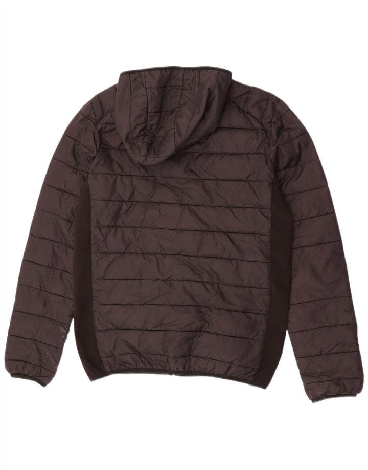 Giacca imbottita con cappuccio da uomo Ellesse UK 36 piccola in nylon nero