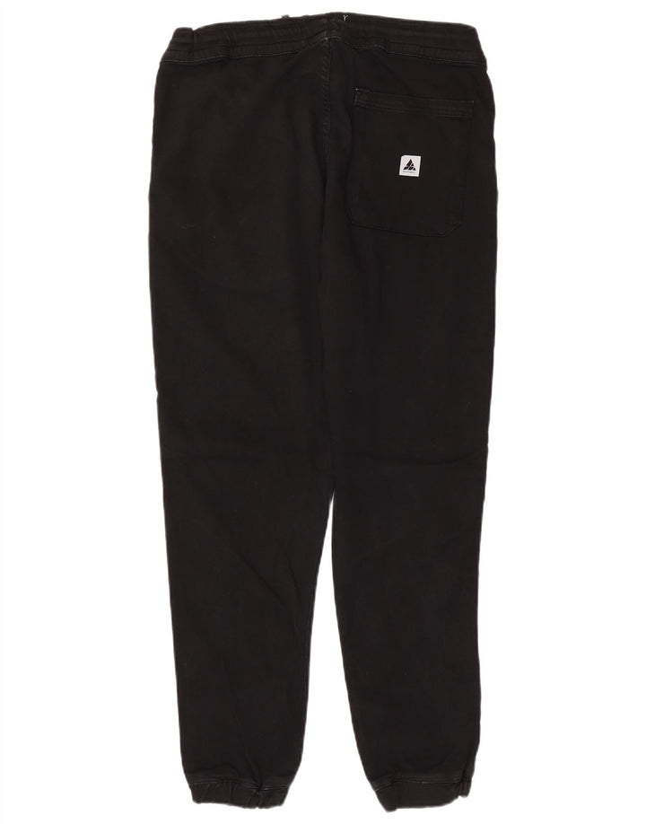 Pantaloni da tuta da uomo Zara Joggers in cotone nero medio