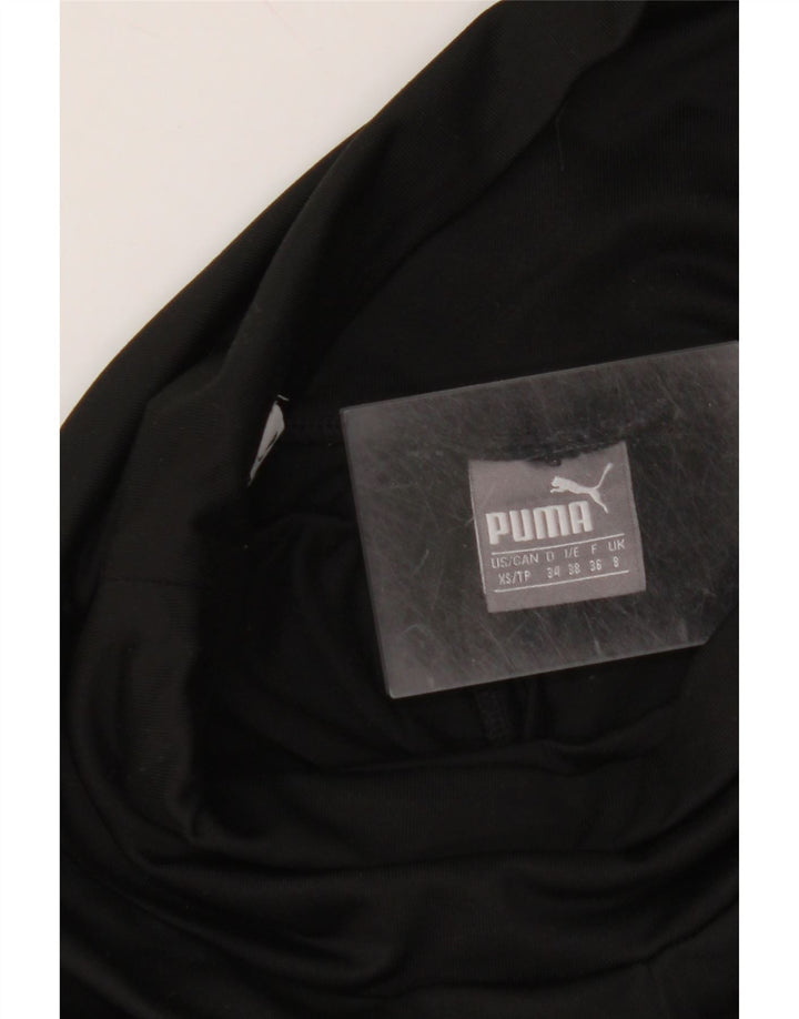 Leggings grafici PUMA da donna UK 8 Small Black Colourblock