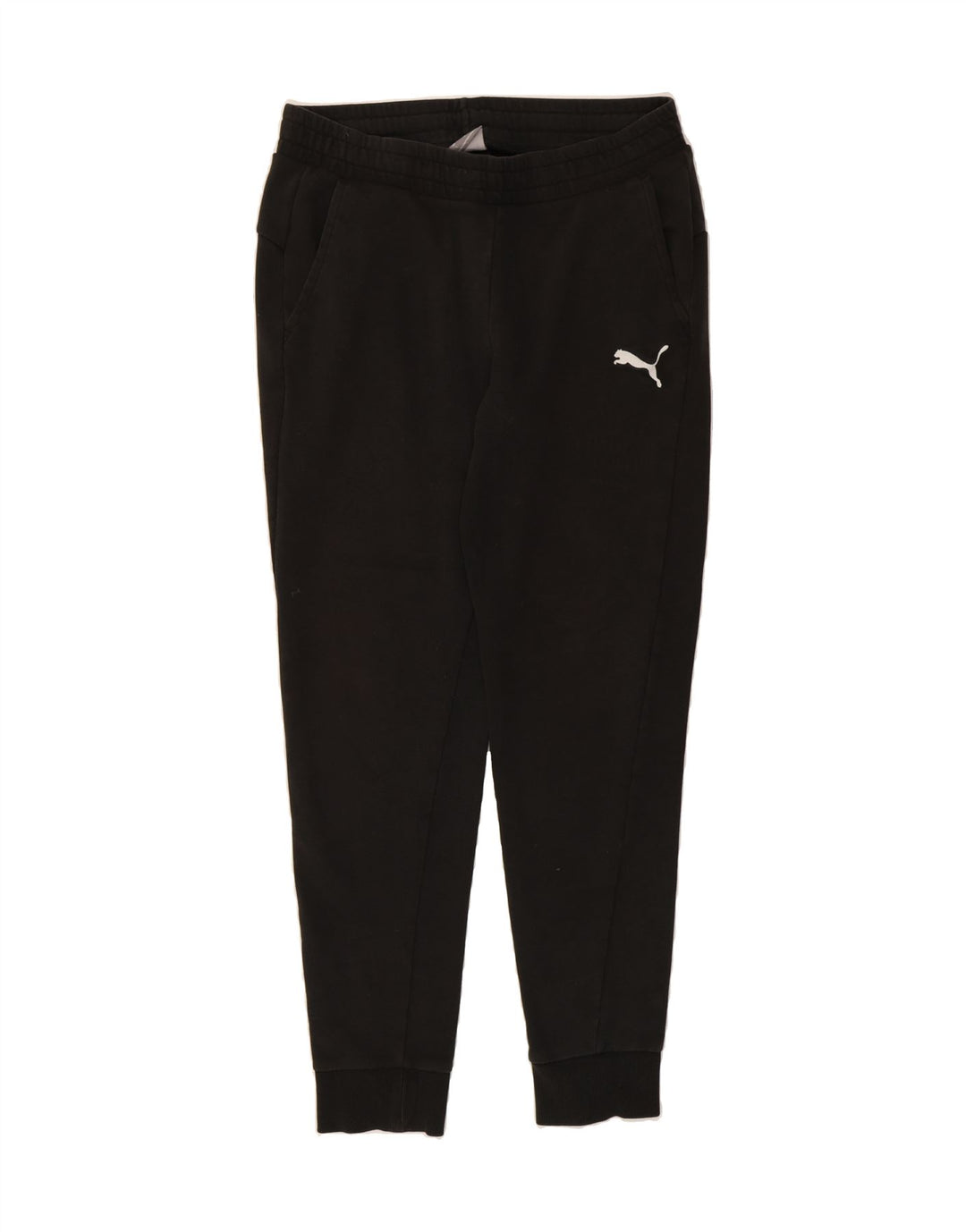PUMA Mens Tracksuit Trousers Joggers Large  Black Cotton Vintage Puma and Second-Hand Puma from Messina Hembry 