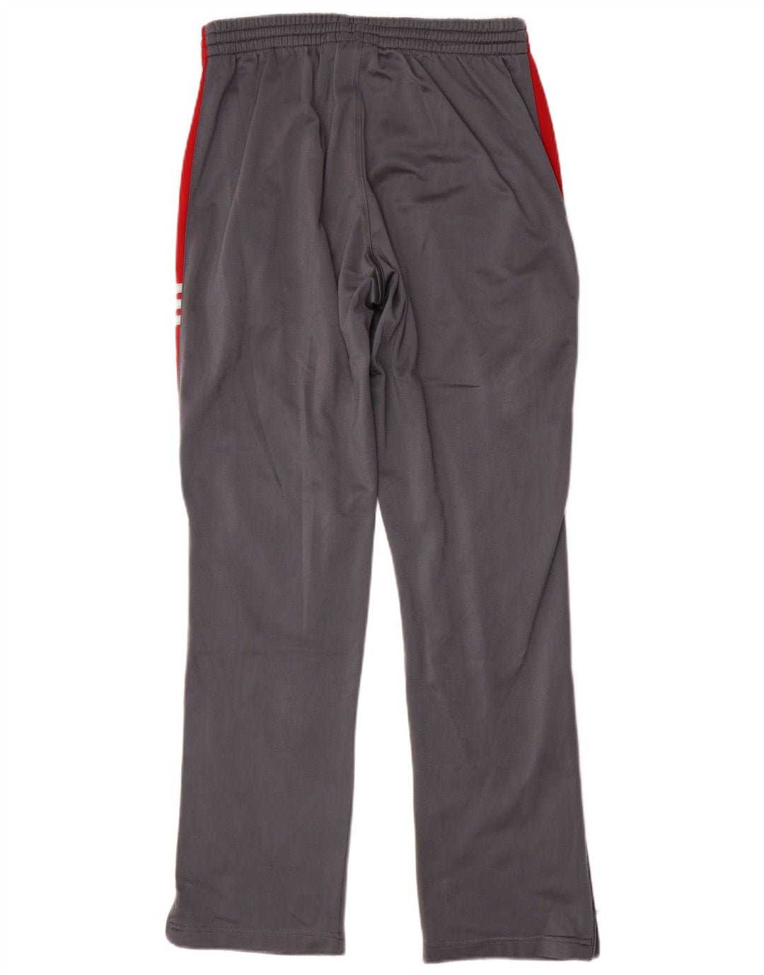Pantaloni da tuta da uomo Adidas Small in poliestere color block grigio