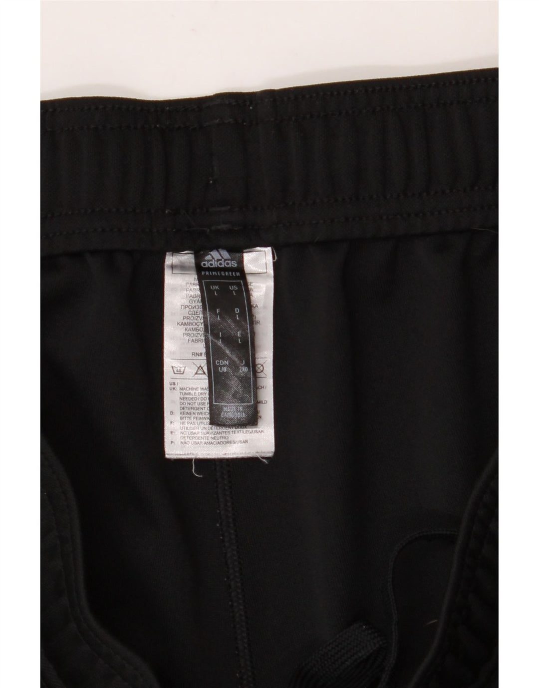 Pantaloni da tuta ADIDAS Aeroready da uomo grandi in poliestere nero