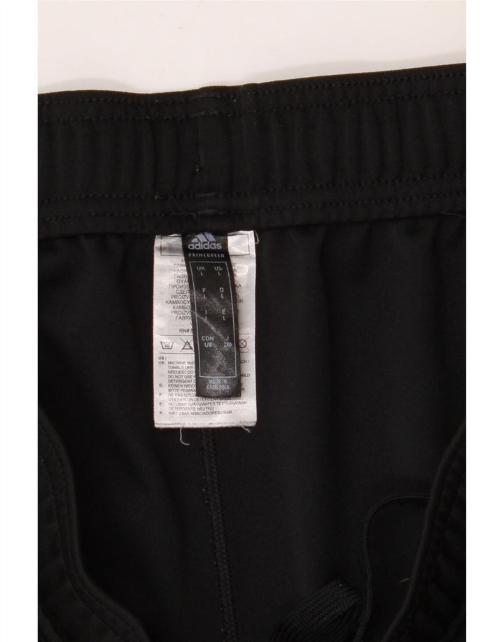 Pantaloni da tuta ADIDAS Aeroready da uomo grandi in poliestere nero