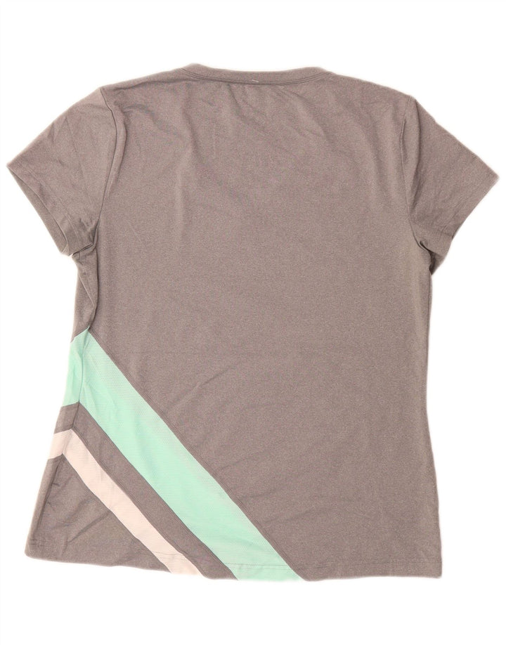 T-shirt da donna FILA Top UK 14 Large Grigio Colourblock