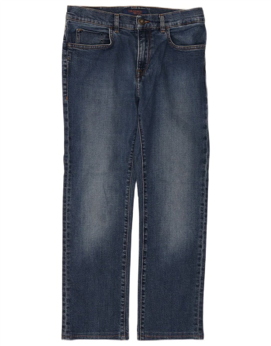 Jeans Dritti Donna TRUSSARDI W31 L28 Blu