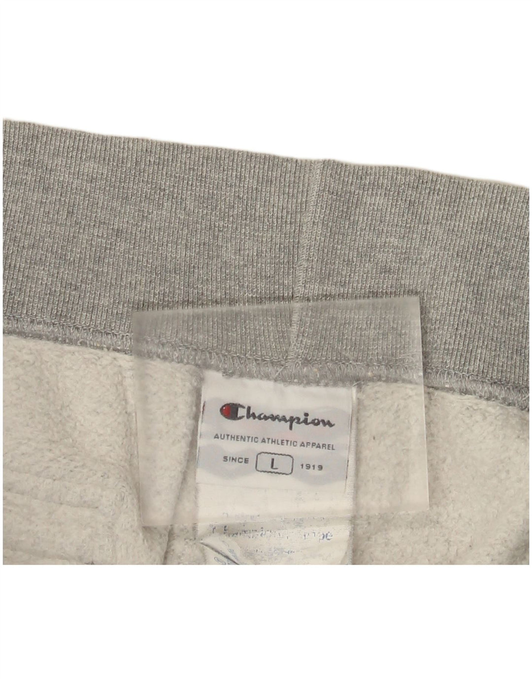 Pantaloni da tuta da uomo Champion Joggers grandi in cotone grigio