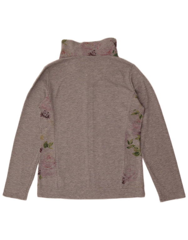 Giacca da tuta da donna Champion UK 14 Cotone floreale grigio medio