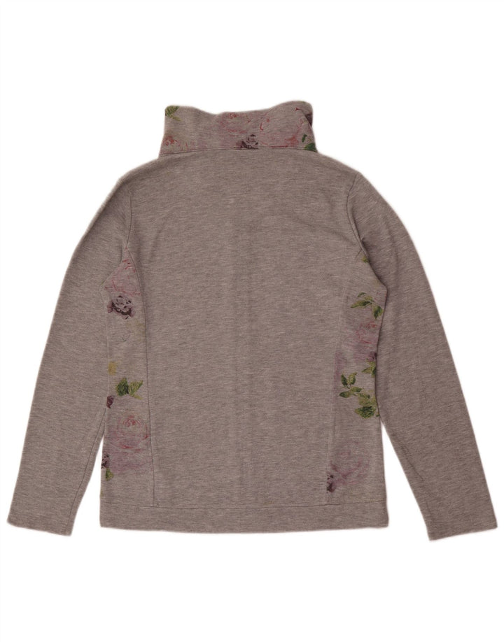 Giacca da tuta da donna Champion UK 14 Cotone floreale grigio medio