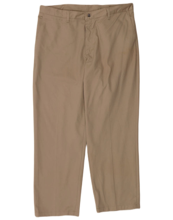 Pantaloni chino dritti da uomo LEE W38 L30 in cotone beige