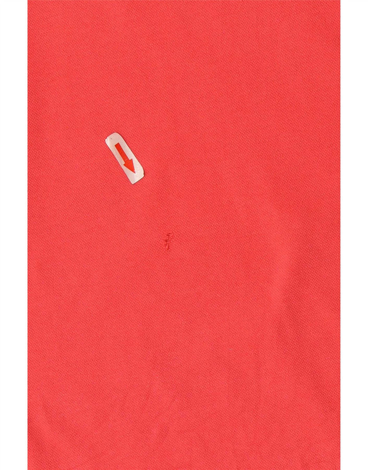Polo da uomo Marlboro Classics XL in cotone a righe rosse