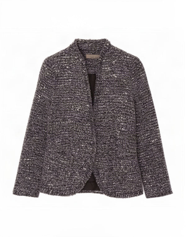 Giacca blazer da donna Zara UK 8 piccola blu navy screziata