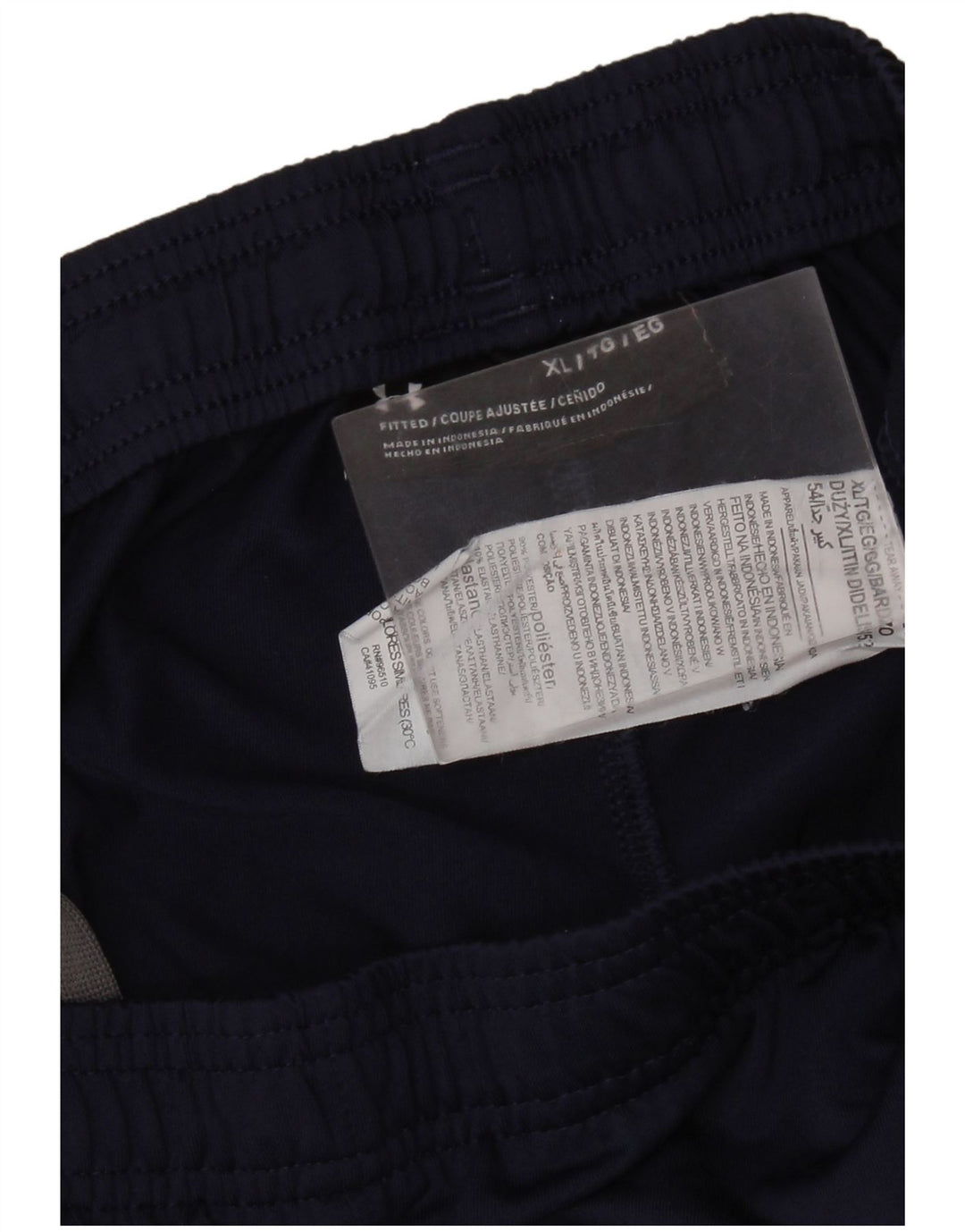Pantaloni da tuta da uomo UNDER ARMOUR XL poliestere blu navy