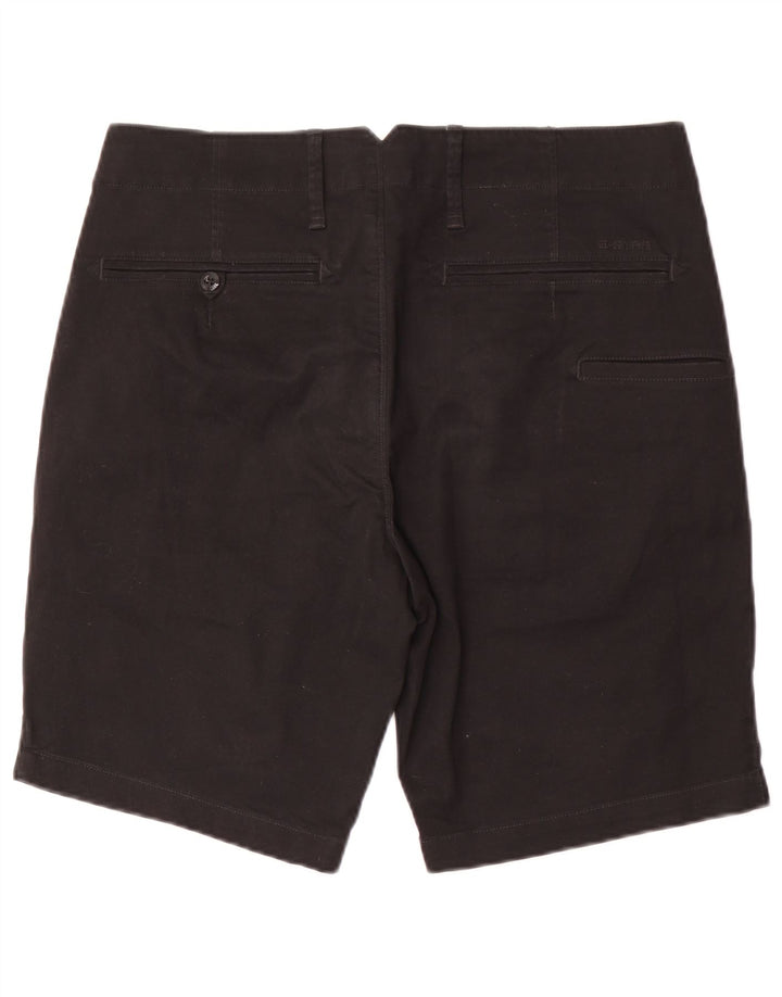 G-Star Pantaloncini Chino da Uomo W33 Nero Medio Cotone