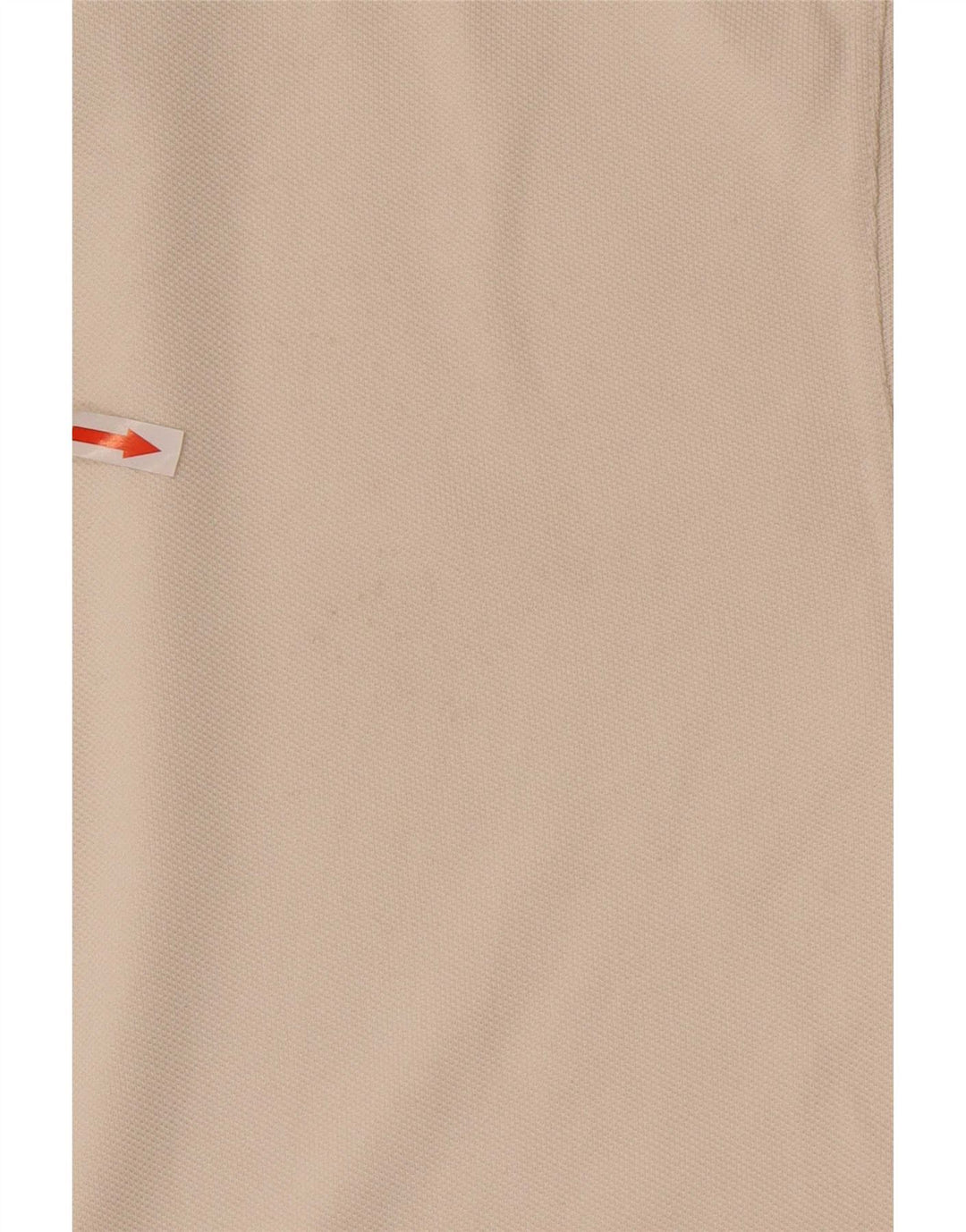 Polo da uomo Barbour grande in cotone bianco sporco
