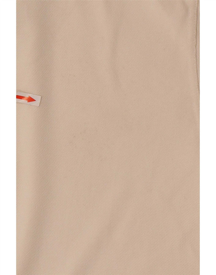 Polo da uomo Barbour grande in cotone bianco sporco