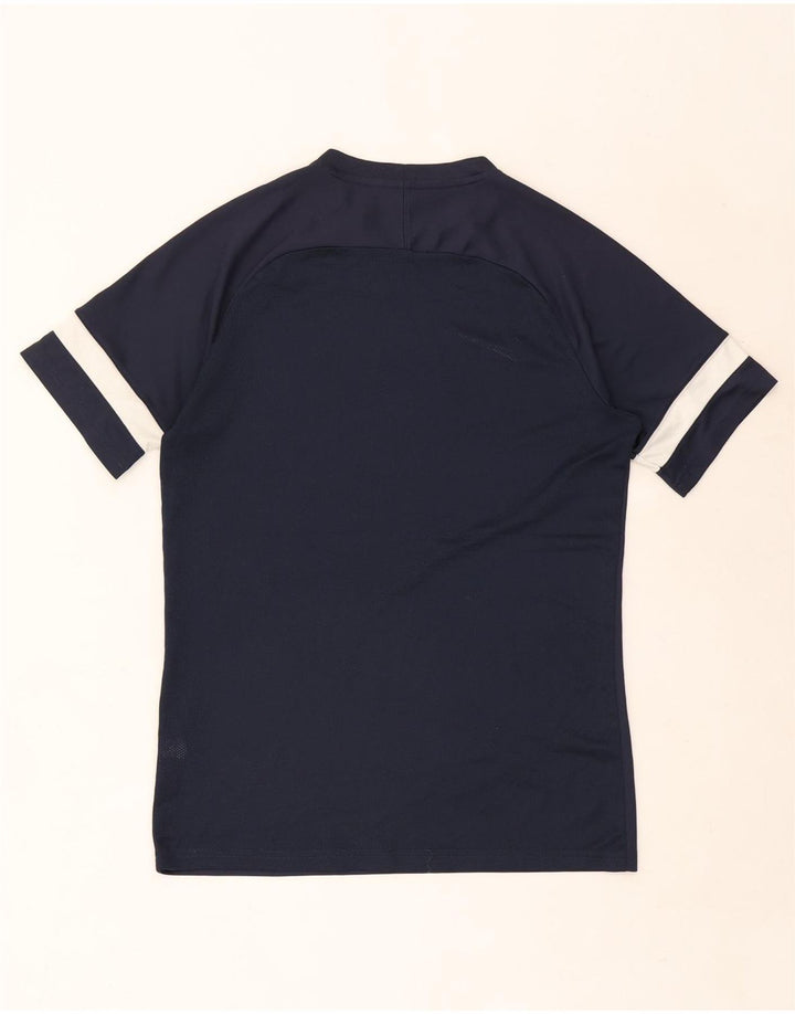 T-shirt Nike Dri Fit da uomo, color block medio, blu navy