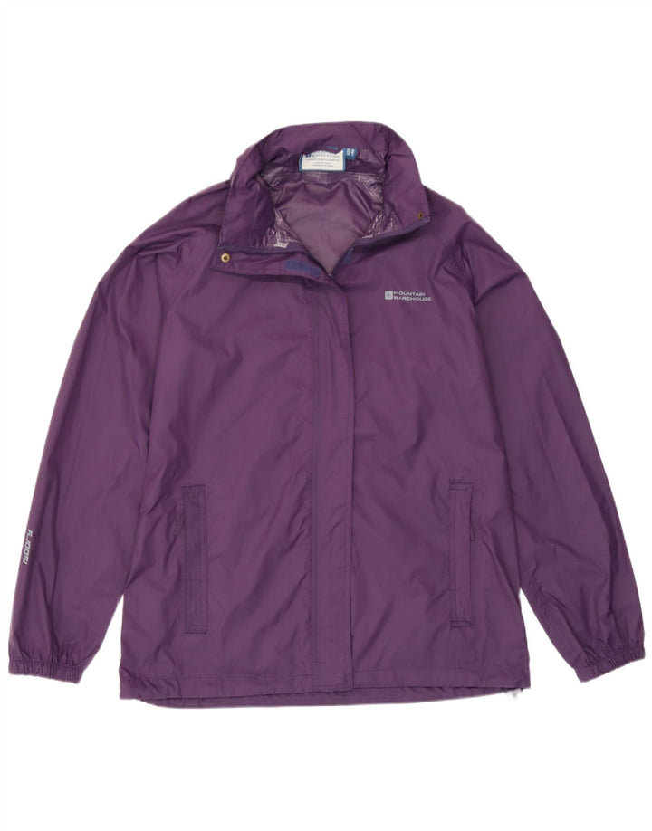 Giacca antipioggia da donna Mountain Warehouse UK 12 nylon viola medio