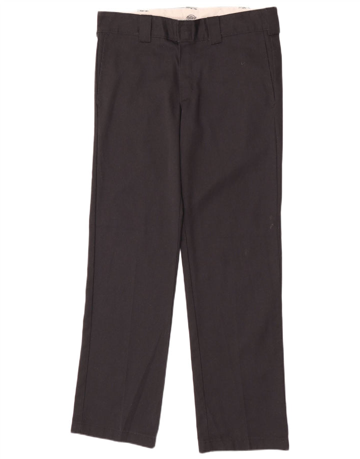 Pantaloni chino dritti da uomo Dickies W31 L32 poliestere nero
