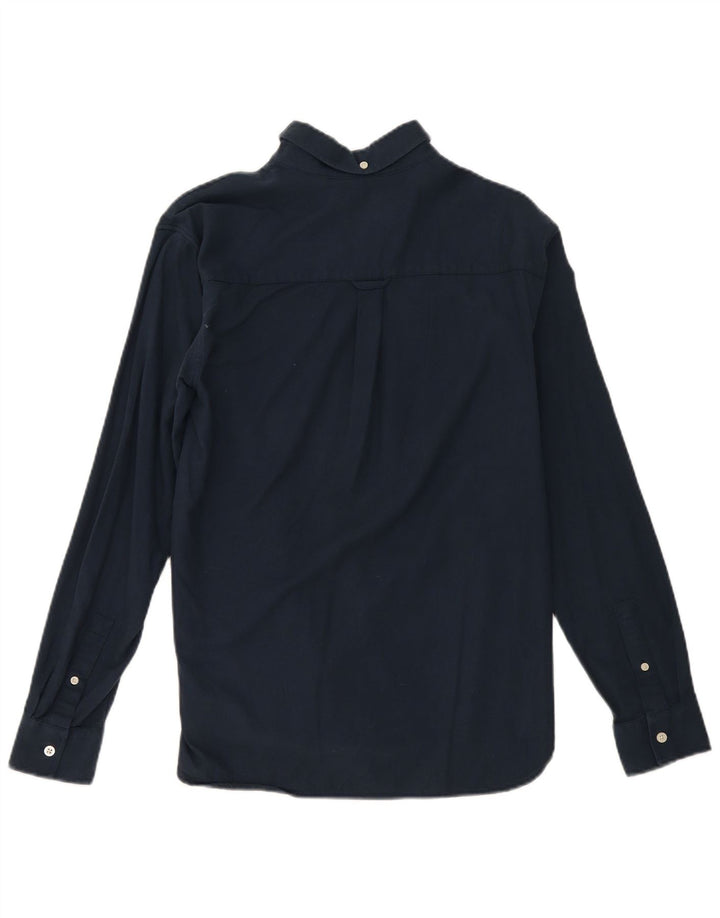 Camicia da uomo Lyle & Scott piccola in cotone blu navy