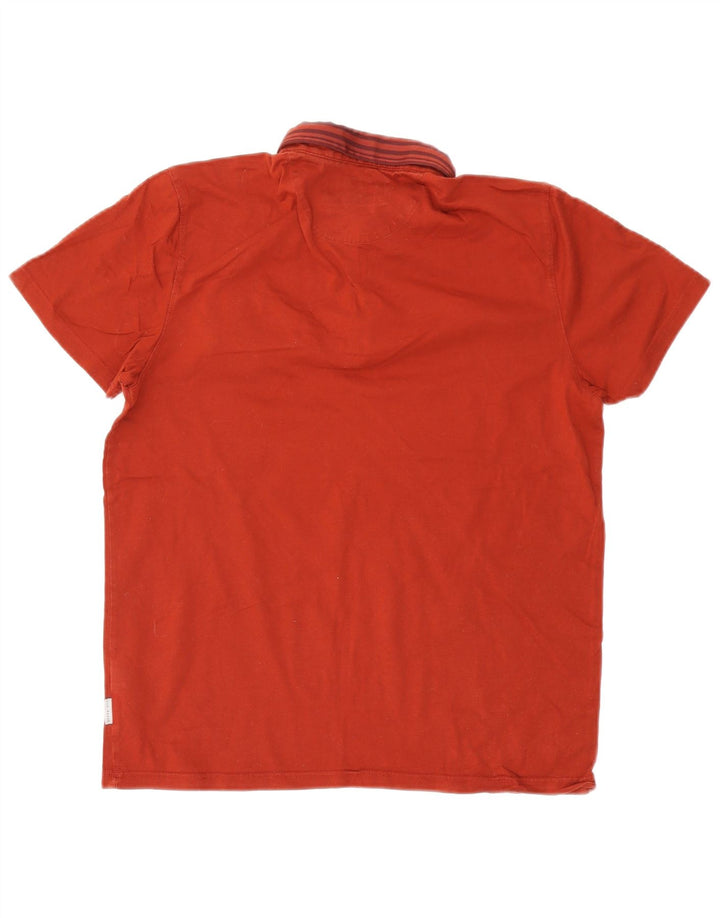 Polo da uomo TED BAKER taglia 3 media in cotone rosso