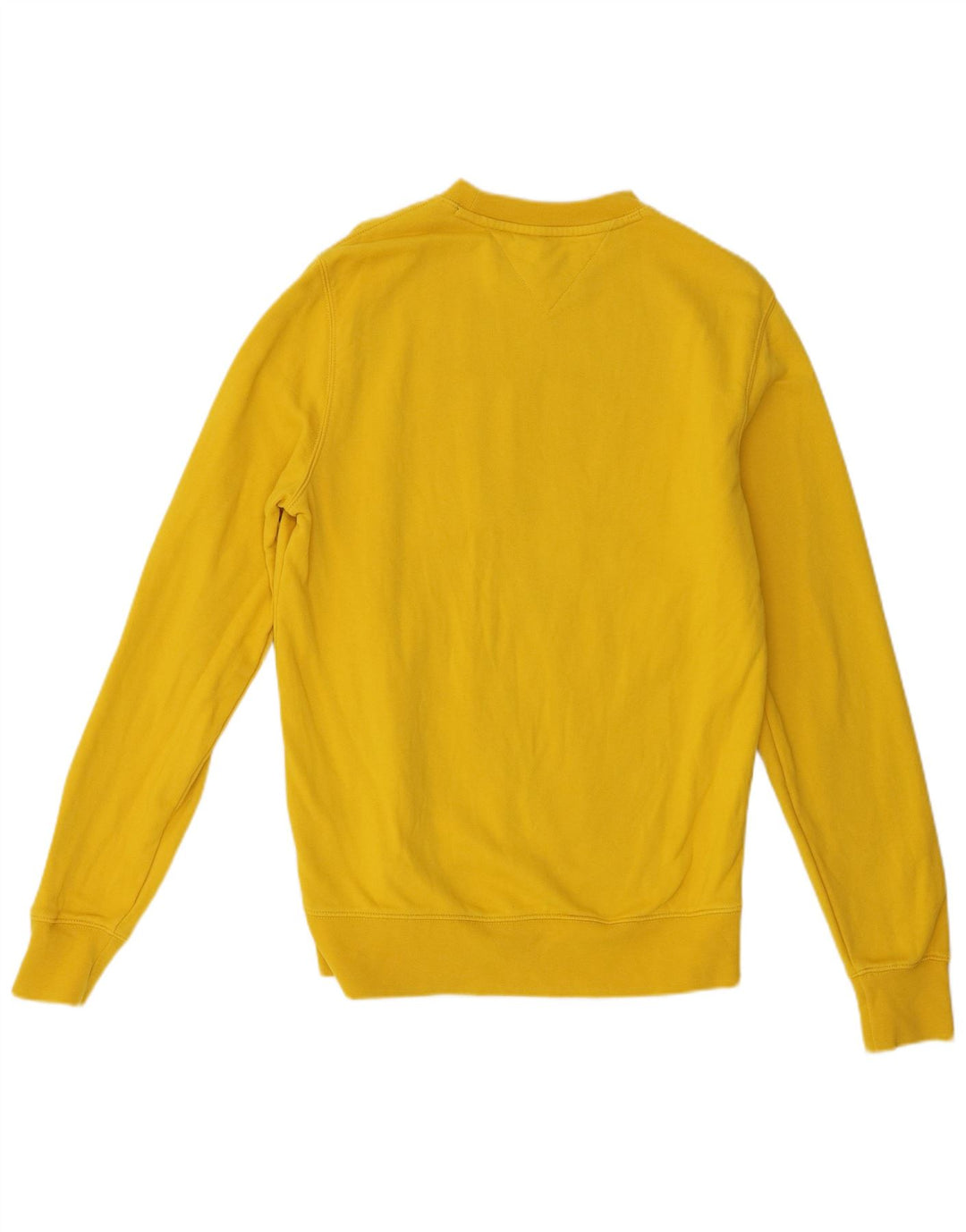 Tommy Hilfiger Uomo Felpa grafica Maglione Cotone giallo medio