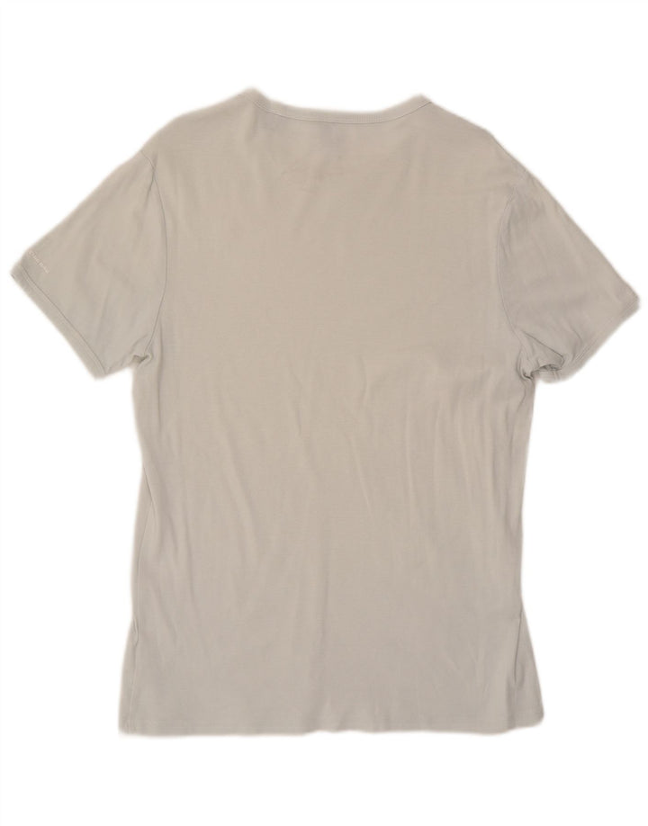 G-STAR Mens T-Shirt Top XL Off White Cotton