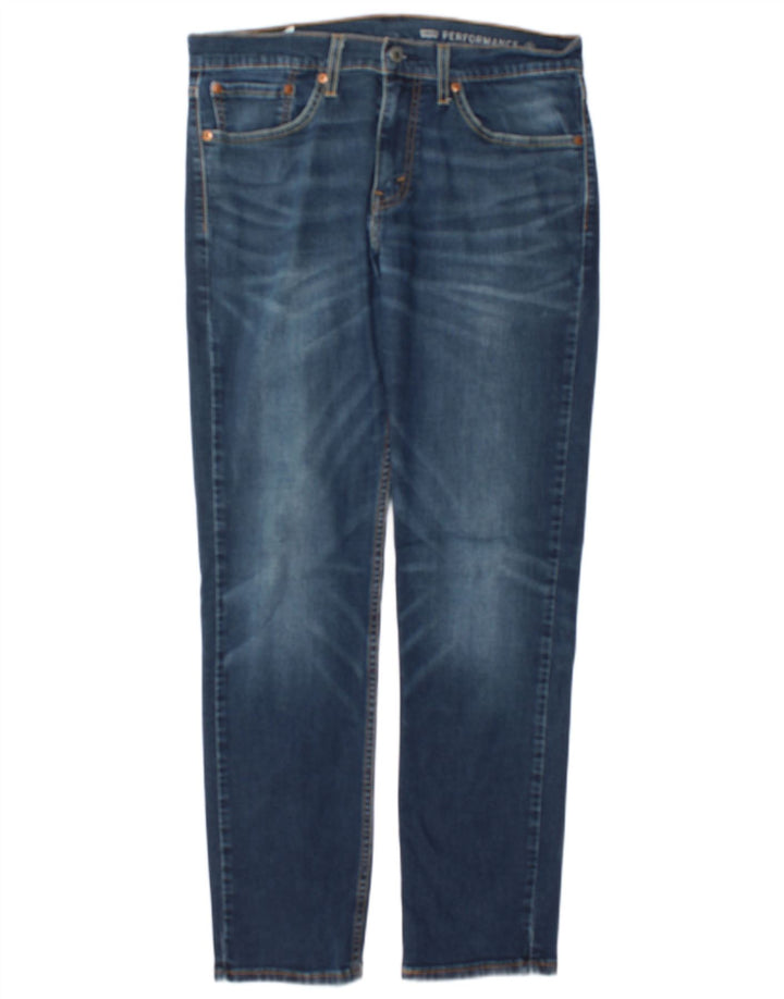Levi's Uomo 511 Slim Jeans W31 L32 Cotone Blu