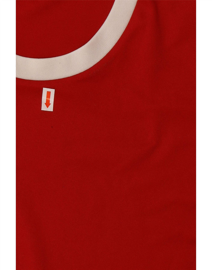 Maglietta ADIDAS Climalite da uomo XL rossa